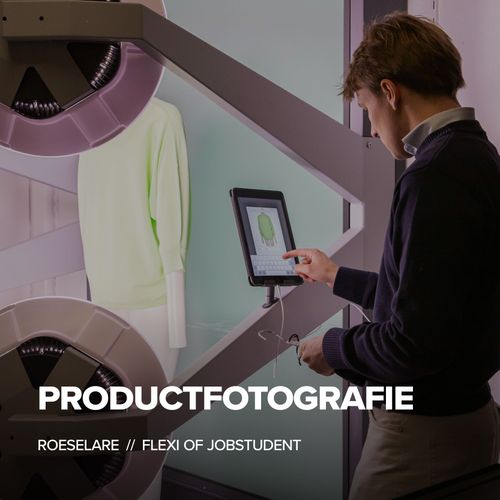 Assistent Productfotografie