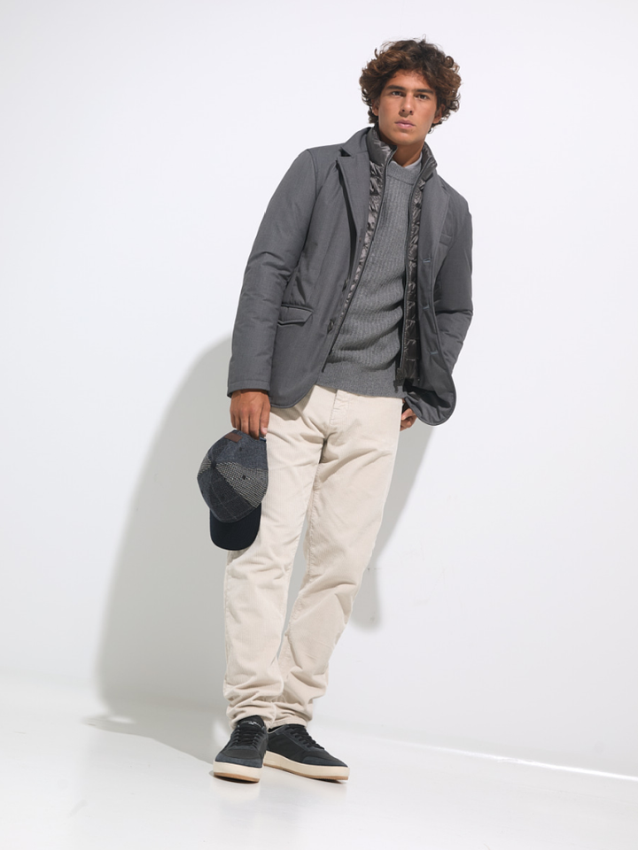 Heren shop the look van Atelier Noterman, Hackett, Hugo Boss en Philippe Model Winter 2025 shoot 1