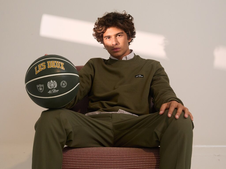 Heren shop the look van Les deux en HUB Winter 2025 shoot 1