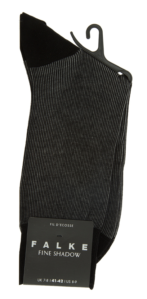 Zwarte Gestreepte Sokken van Falke