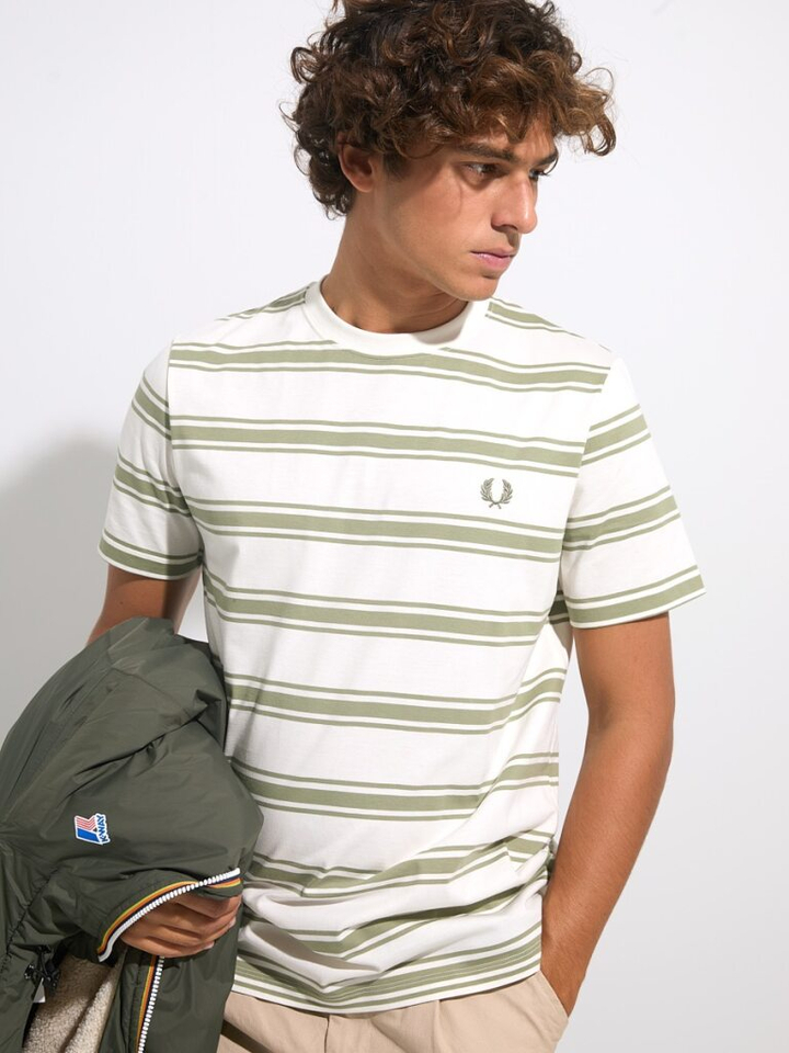 Heren shop the look van Faguo, Fred Perry, K-Way en Anerkjendt Winter 2025 shoot 1