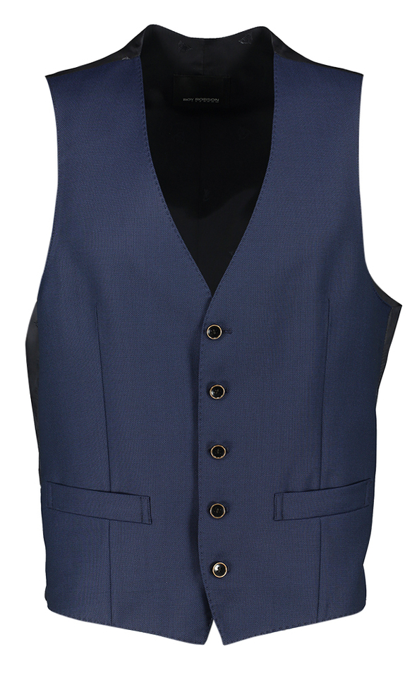 Donkerblauwe gilet Roy Robson