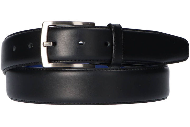 Effen Zwarte Riem Floris Van Bommel