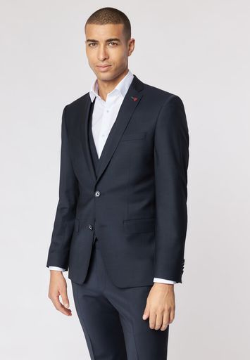 Donkerblauwe Blazer Roy Robson