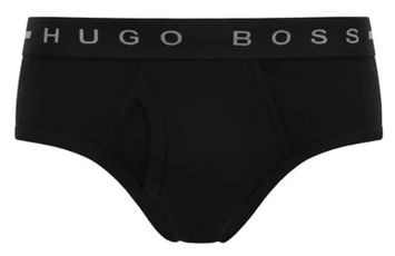 Zwarte katoenen slip Hugo Boss