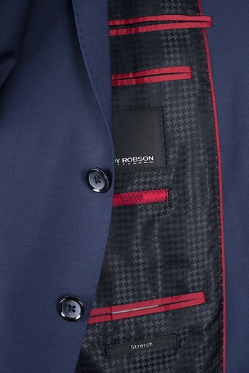 Donkerblauwe Blazer Roy Robson