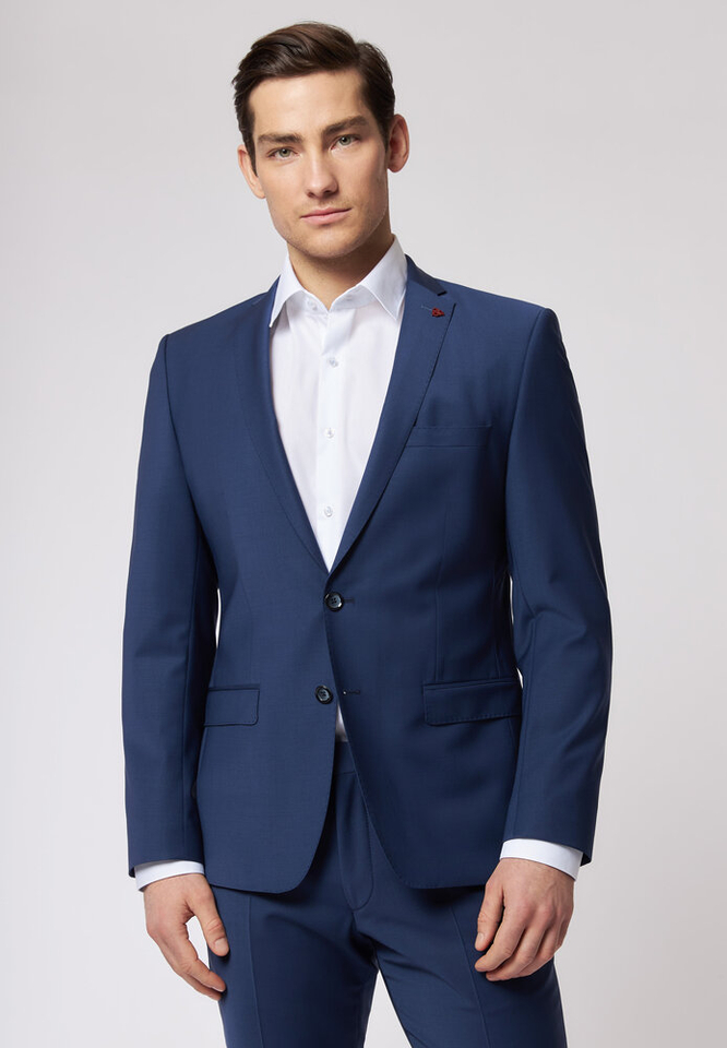 Donkerblauwe Blazer Roy Robson