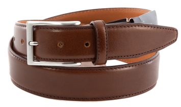 Bruine Lederen Riem Profuomo Michaelis