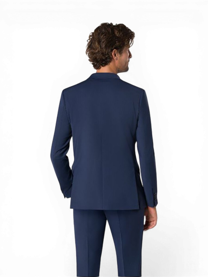 Donkerblauwe Kostuum Blazer Benvenuto