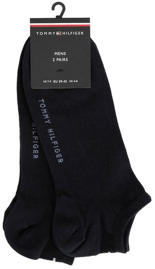 Duo donkerblauwe sneakersokken Tommy Hilfiger