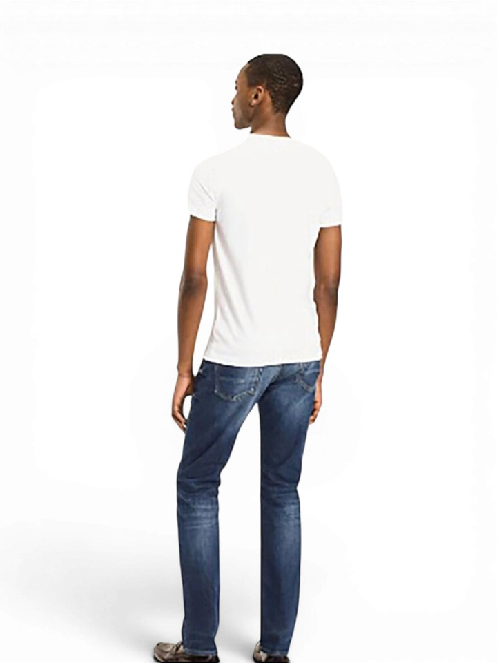 Witte t-shirt met V-hals Tommy Hilfiger