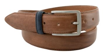 Cognac lederen riem Profuomo Michaelis 