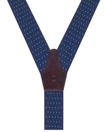 Donkerblauwe bretellen Profuomo Michaelis