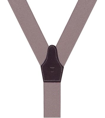 Beige bretels met lichtbruine afwerking Profuomo Michaelis