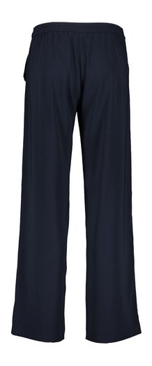 Blauwe geklede broek met elastiek Xandres