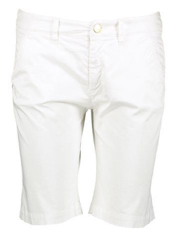 Witte short met gouden knoop Xandres