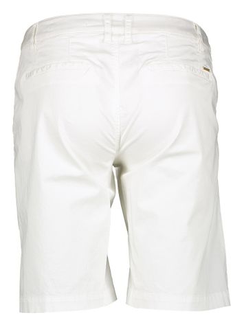 Witte short met gouden knoop Xandres