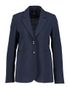 Donkerblauwe geklede blazer Xandres 