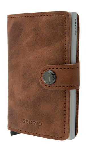 Bruine miniwallet Vintage Secrid