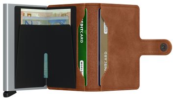 Bruine miniwallet Vintage Secrid