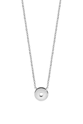 Zilverkleurige ketting ETERNITY Qudo