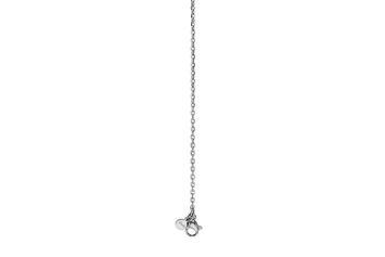 Zilverkleurige ketting ANCHOR Qudo