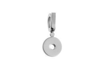 Zilverkleurige hanger Qudo