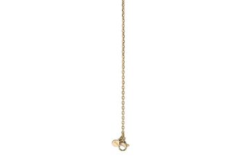 Goudkleurige ketting ANCHOR Qudo