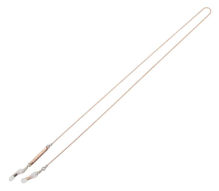 Bronskleurige zonnebrilketting Komono