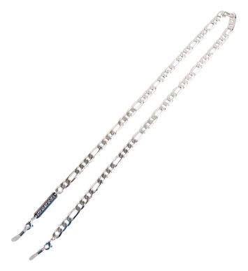 Zilverkleurige zonnebrilketting met schakels Komono