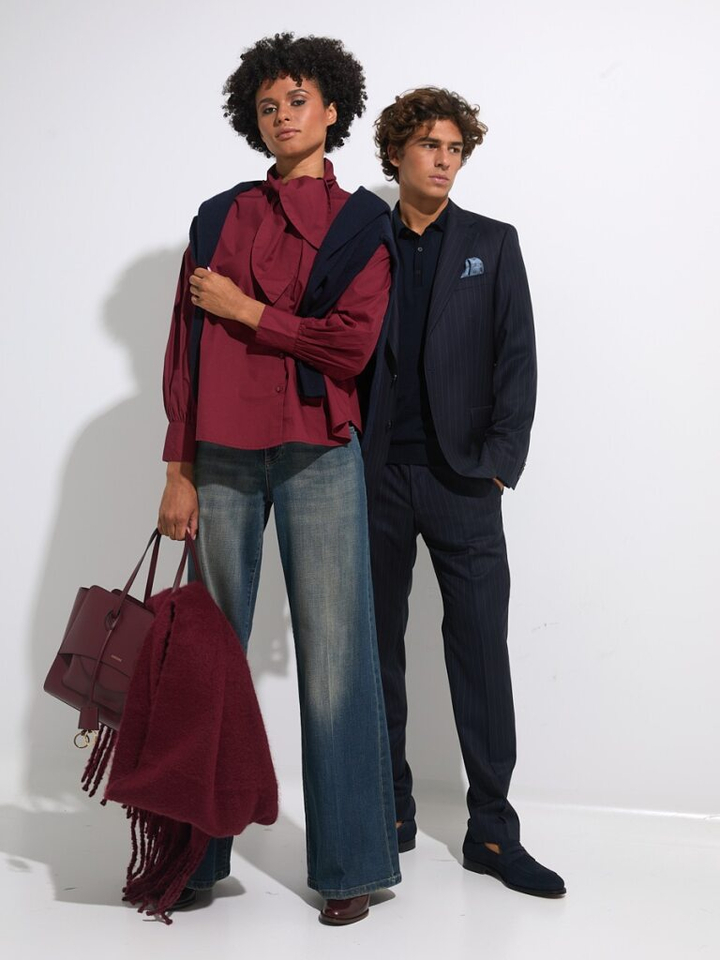 Dames shop the look van Josh V, Noir 'n' Blue, Atelier Content, Rue De Tokyo, Bellepiece en Hidesins Winter 2025 shoot 1