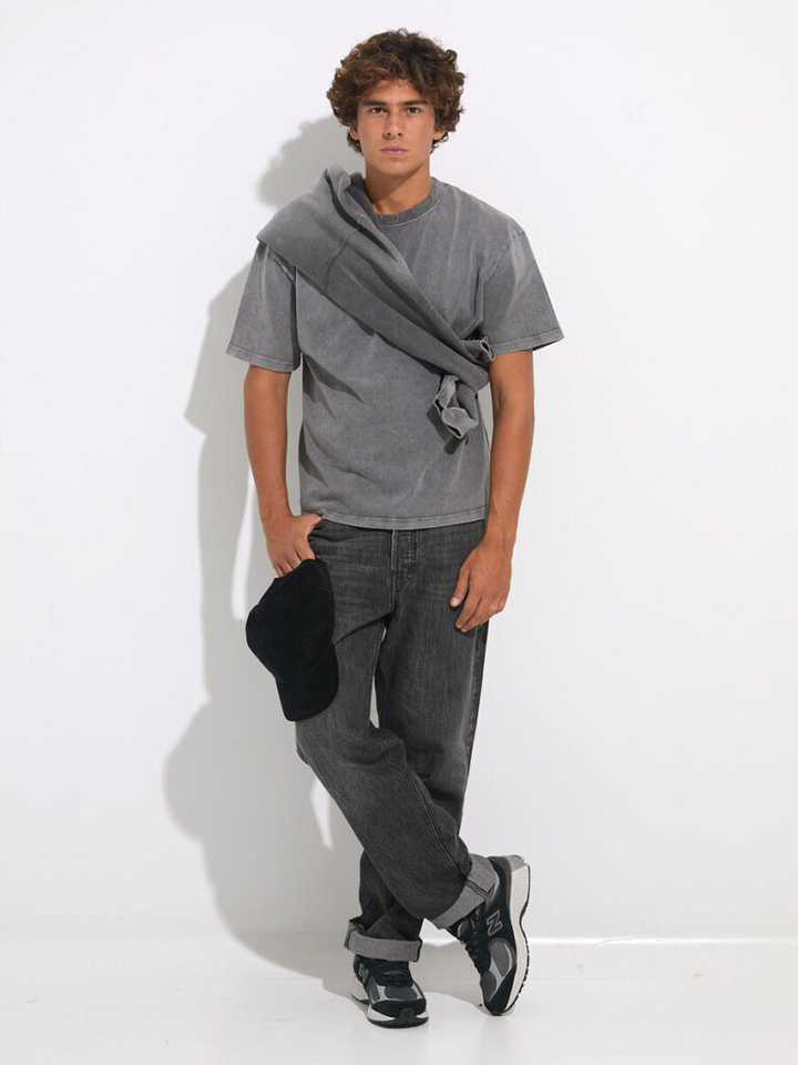 Heren shop the look van Bellerose, Jack & Jones, Les deux, Stetson en New Balance Winter 2025 shoot 1
