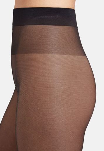 Zwarte panty Satin Touch 20 Comfort Wolford