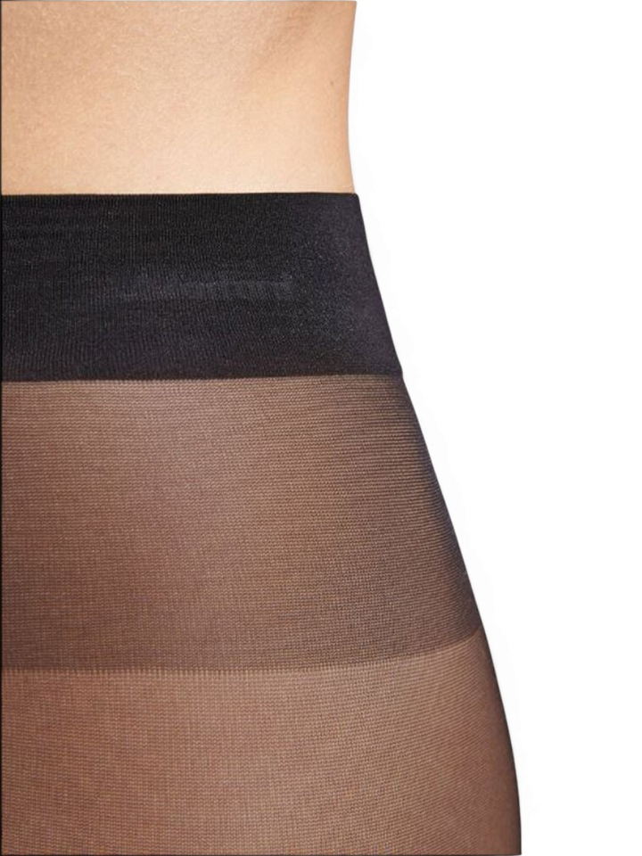 Zwarte panty Satin Touch 20 Comfort Wolford