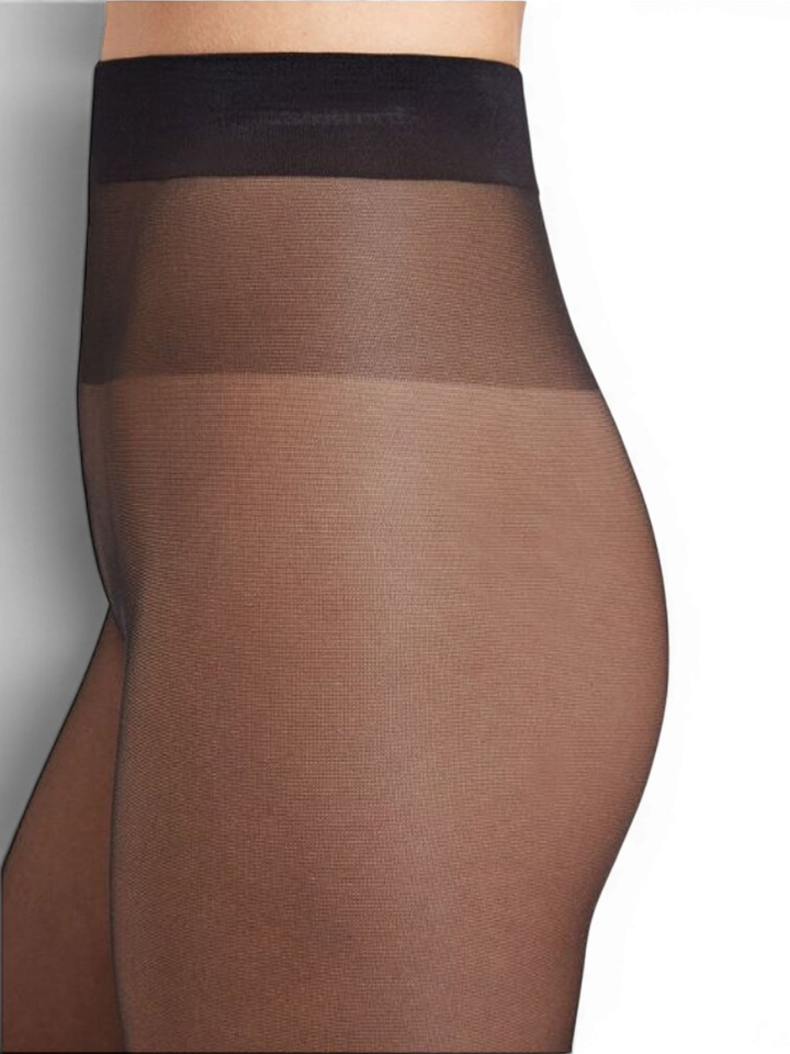 Zwarte panty Satin Touch 20 Comfort Wolford