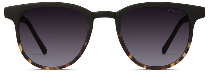 Zwarte matte zonnebril FRANCIS Komono