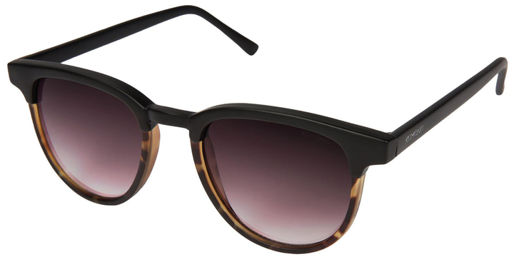 Zwarte matte zonnebril FRANCIS Komono