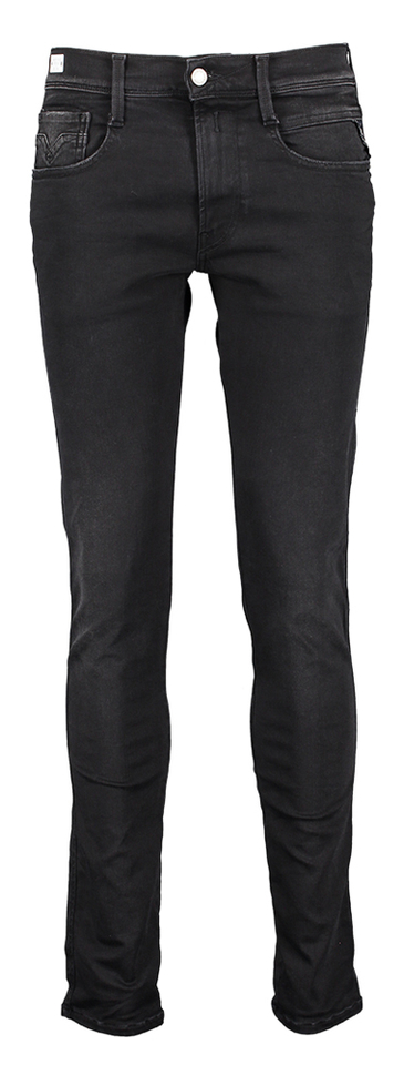 Zwarte jeans Hyperflex Anbass Replay