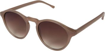 Beige zonnebril met bruine glazen Devon Komono