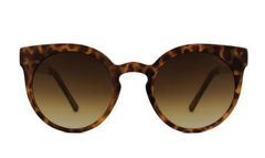 Komono Bruine zonnebril tortoise/rose gold Lulu Metal  