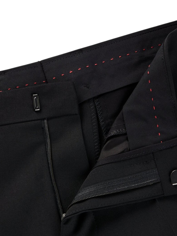 Zwarte kostuumbroek Super-flex HESTEN Hugo Boss 