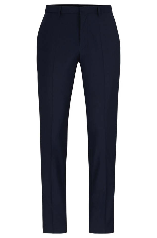 Blauwe kostuumbroek super-flex Hesten Hugo Boss