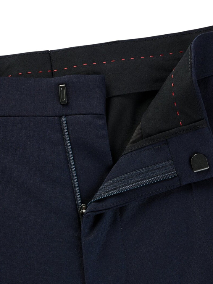 Blauwe kostuumbroek super-flex Hesten Hugo Boss 