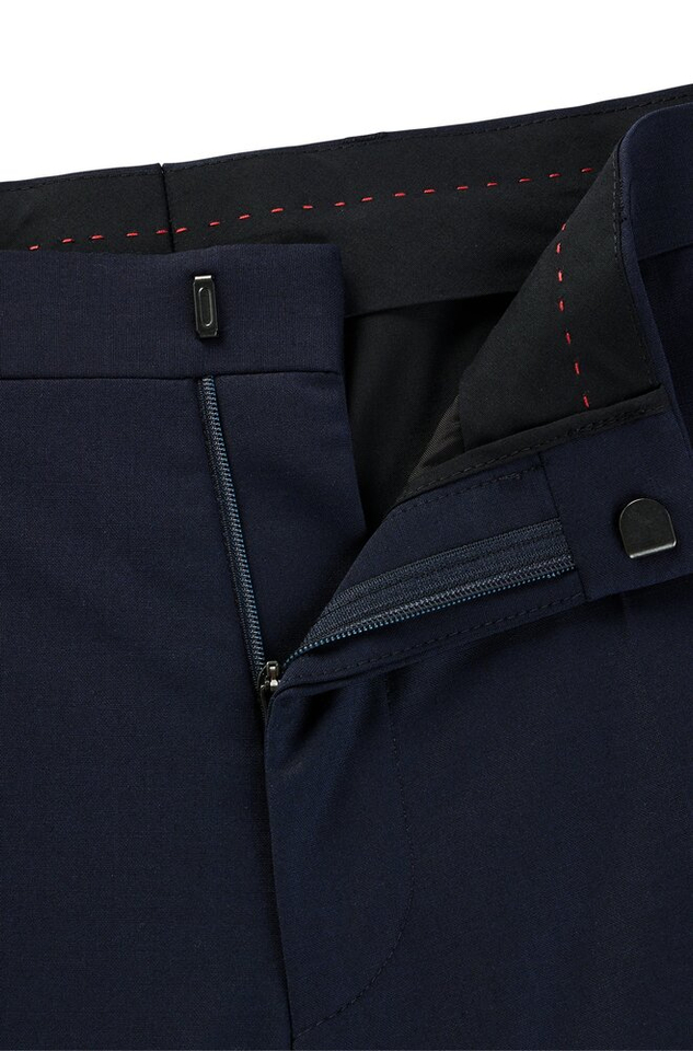 Blauwe kostuumbroek super-flex Hesten Hugo Boss