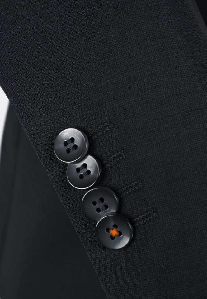 Zwarte smokingblazer Roy Robson 