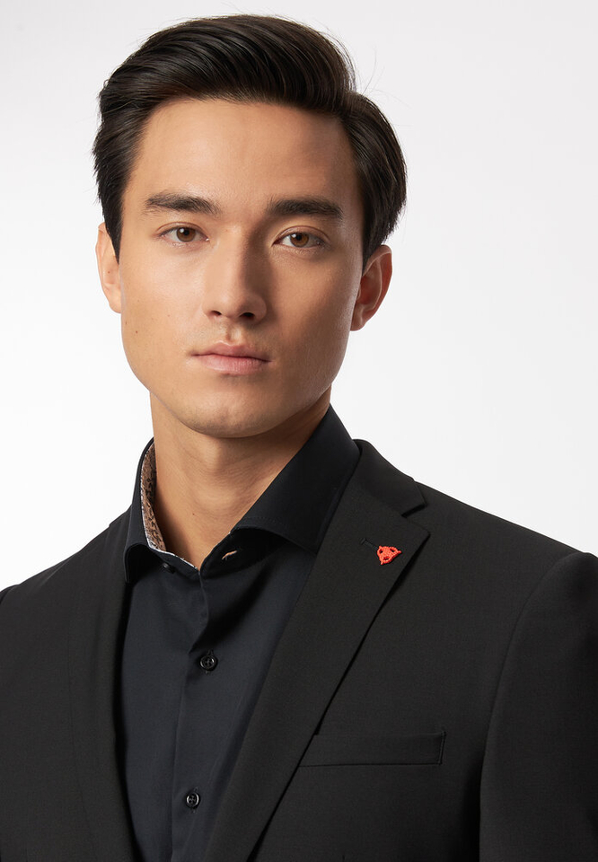 Zwarte smokingblazer Roy Robson 