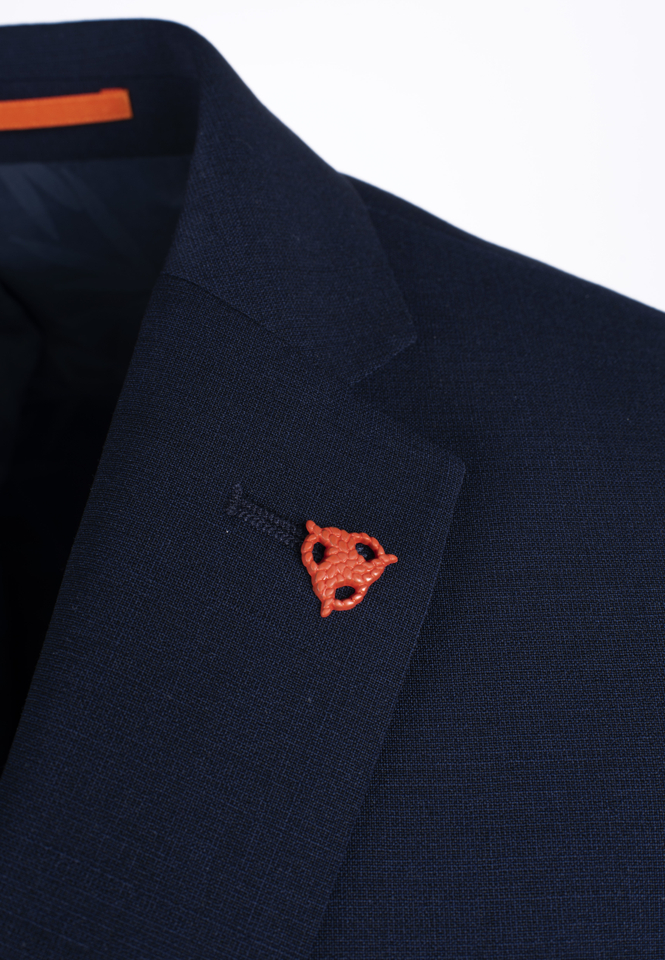 Donkerblauwe blazer EXTRA SLIM Roy Robson 