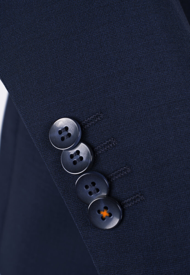 Donkerblauwe blazer EXTRA SLIM Roy Robson 