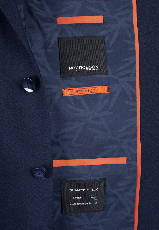 Donkerblauwe blazer EXTRA SLIM Roy Robson 