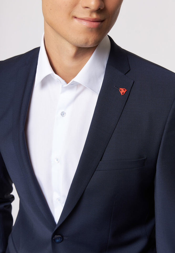 Donkerblauwe blazer EXTRA SLIM Roy Robson 